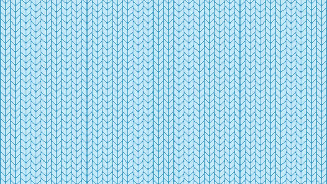 Blue wheat knitting pattern background for winter fashion fabric design