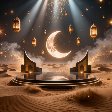 Eid Background Design for Social Media