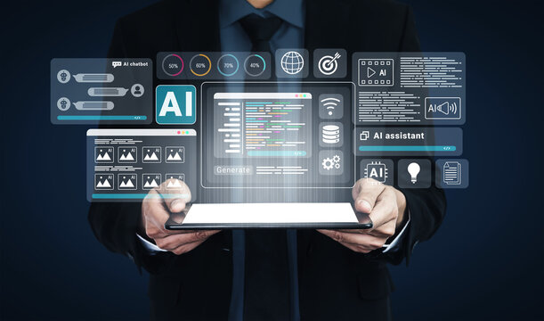 AI assistant with chatbot windows, code editor, and performance analytics for intelligent automation and development Parse
