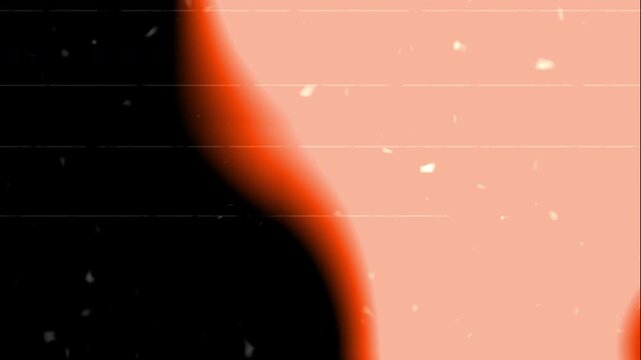 Vintage film overlay with bright orange light leaks and floating dust particles for creative editing projects. 4k high Quality video