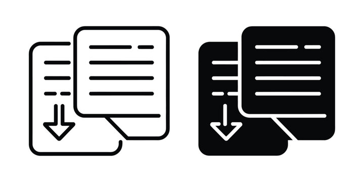 Replace File Document icon with Overwrite Data Symbol, vector illustration for File Management, Update and Digital Storage concepts.