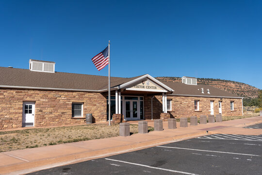 Fredonia, Arizona: Pipe Spring National Monument in Arizona. Kaibab Band of Paiute American Indian. Visitor Center and Museum. Exhibits on culture and human history. 