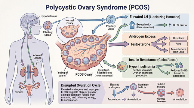 Unraveling Polycystic Ovary Syndrome a comprehensive medical exploration of its intricate hormonal and reproductive impacts