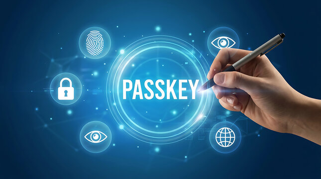 Passkey Authentication Mobile Security Data Protection Cyber Access