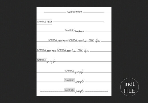 Text on Wave Line
