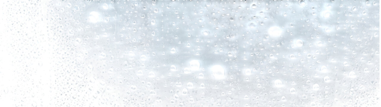 Water drops raining glass heavy rain curtain glass overlay PNG transparent abstract background