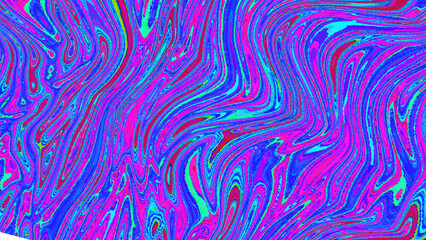 Fototapeta premium Abstract liquid marble texture with swirling blue, pink, and cyan colors