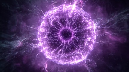 Fototapeta premium Abstract energy sphere illustration