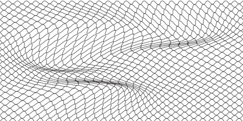 Mesh texture for fishing nets. Grunge pattern for sportswear or soccer goal, volleyball net, basketball hoop, hockey, athletics. Mesh modern net © ribut