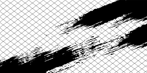 texture for fishing nets. Grunge pattern for sportswear or soccer goal, volleyball net, basketball hoop, hockey, athletics © ribut