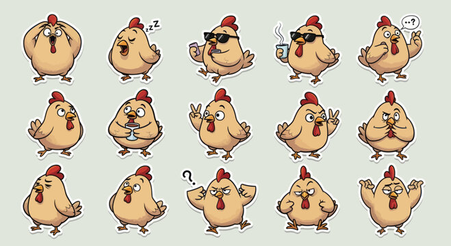 Crazy Chicken Drawing Images – Browse 3,515 Stock Photos, Vectors, and ...