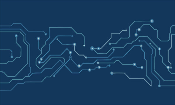 Cyber technology motherboard wallpaper vector background.