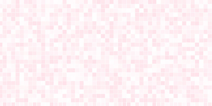 Tile square mosaic with pink bathroom shelf and seamless shower blue. Platform sequin brick with wall floor pool and base bath subway. Rose background tile with marble kid pink and texture.Vector art