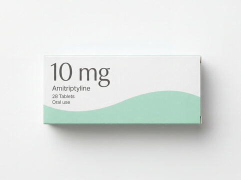 Amitriptyline 10 mg tablets for depression and pain relief