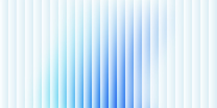Abstract blue refracted glass background. Light distortion through textured surface. Creative digital graphic effect with vertical wave pattern and blurred gradient for modern design backdrop.