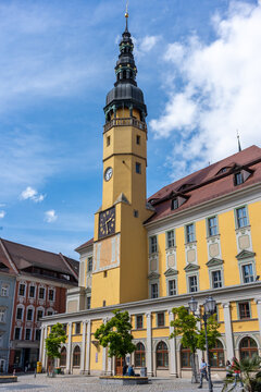Das Rathaus in Bautzen, Sachsen