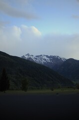 Fototapeta premium Austrian mountain road