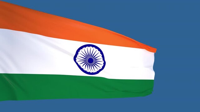 Flag of India Waving Seamless 4K Video Loop with Alpha Channel

Image Size: 3840&times;2160
Frame Rate : 29.97
Video Encoding: ProRes 4444
Quick Time (.mov) with Alpha Channel