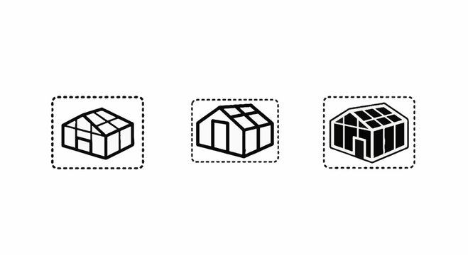Three progressive wireframe cube construction illustrations.