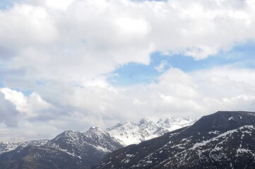 Obraz premium Austrian mountain road