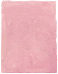 Fototapeta premium Handmade acrylic gouache paint square shape blush peach pink