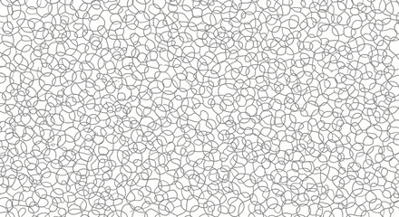 Fototapeta premium Abstract White Pattern Background of Interconnected Circles