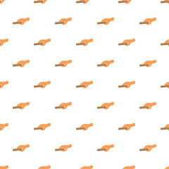 Fototapeta premium Hands receiving a baton in a repeating pattern symbolizing teamwork and relay
