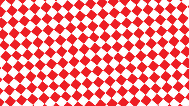 Chess board Background, Red and white checkered, Red and white decoration, checkered tiles, Surface Template