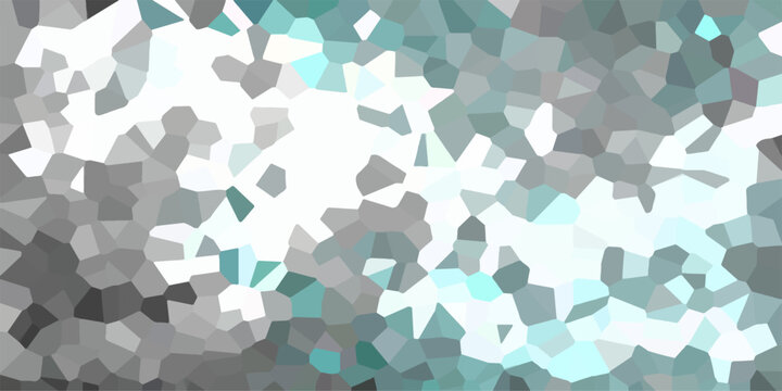 Seamless blue camouflage vector pattern featuring a geometric 3d cube and square block design for a modern technology background texture.