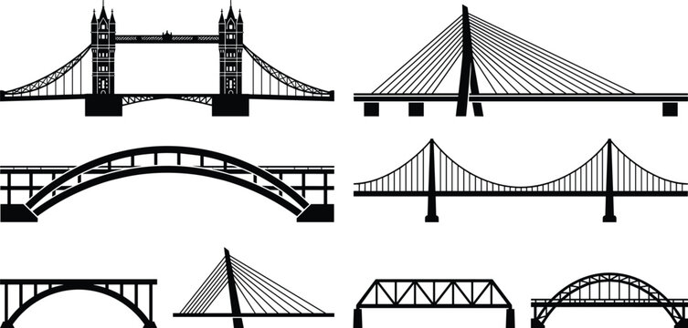 Black and white line of various roof types and architectural styles line roof architecture house des