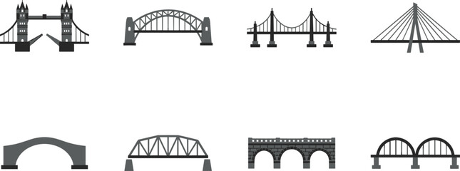 Black and white of various architectural structures and bridges architecture buildings church © MDKHOYBAR