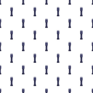Stun guns creating a repeating pattern on white background