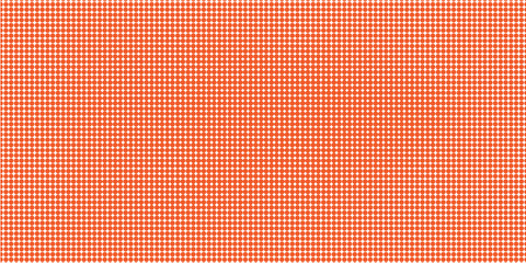 Fototapeta premium Seamless Orange Dot Geometric Pattern Background With Retro Mid-Century Texture