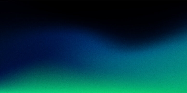 Black dark green blue emerald petrol teal lime yellow white abstract background. Color gradient ombre blend. Line wave curved. Bright light flash glow glitter neon metallic.Noise grain mesh.Christmas.