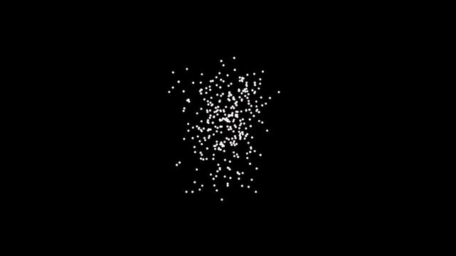 Comical dots halftone countdown from ten to zero animation on black background. countdown timer from 10 to 0 seconds. countdown 10 to 1 and GO! halftone burst animation with alpha channel