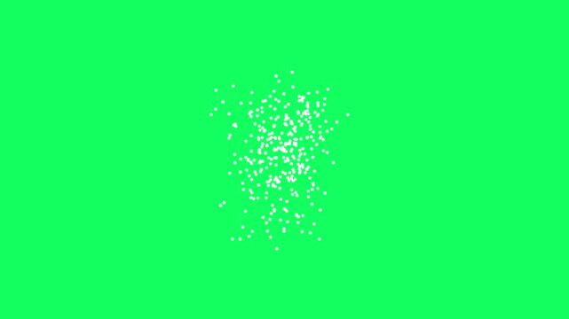 Comical dots halftone countdown from ten to zero animation on black background. countdown timer from 10 to 0 seconds. countdown 10 to 1 and GO! halftone burst animation with alpha channel