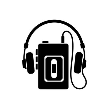 Walkman Headphones Nostalgia Icon