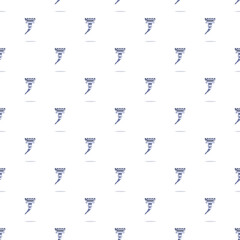 Fototapeta premium Abstract seamless pattern featuring many stylized tornadoes or funnels with a pixelated appearance