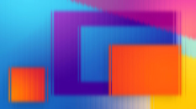 Abstract colorful geometric background with rectangles and squares, modern gradient design