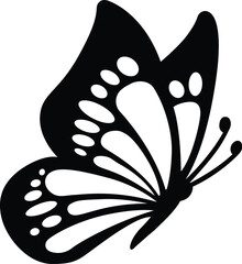 Butterfly Silhouette eps © Asraful