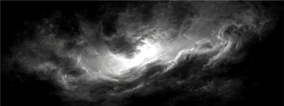 Abstract ethereal nebula swirling vibrant color, celestial wonder cosmic dance profound mystery.