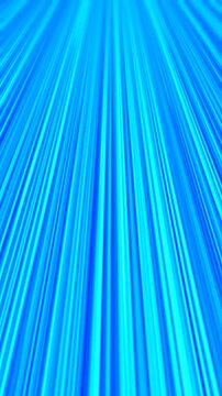Abstract light rays tunnel background. Fast speed of light vertical motion graphic loop.