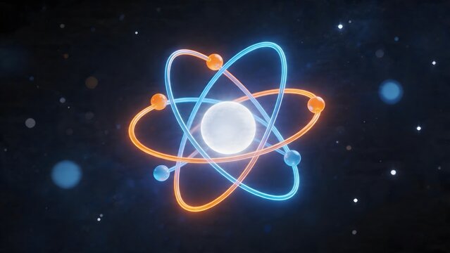 Atomic structure in space