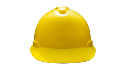 Fototapeta premium Safety helmet for industrial use in a transparent background