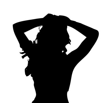 Mujer posando