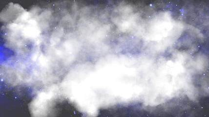 blue sky background with clouds  © Mikky