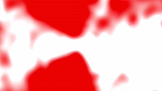 4K stock | light leaks bright red overlay with white background 