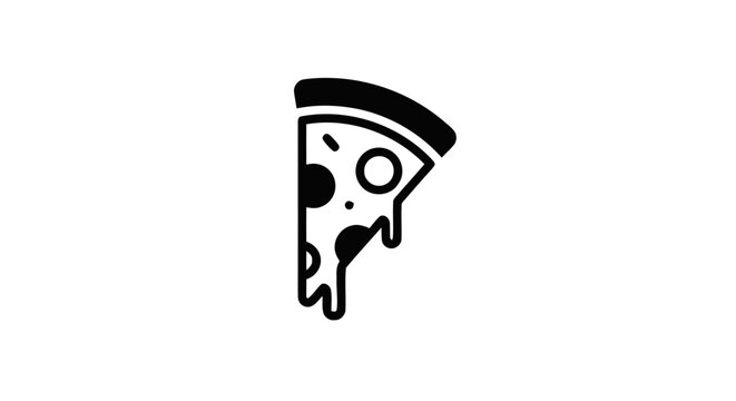A slice of melted cheese pizza.