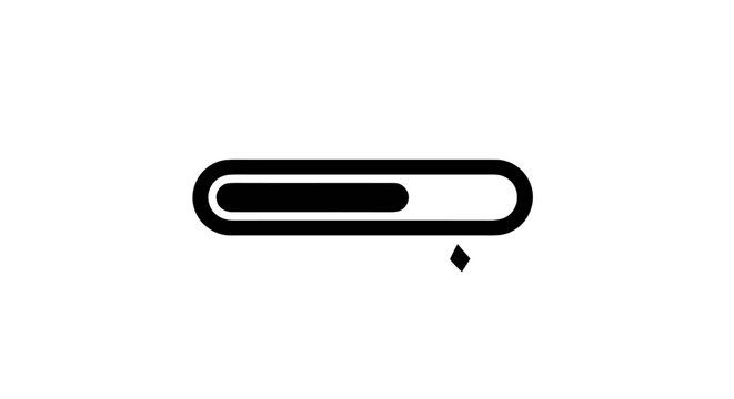 Black Battery Icon Symbol Design.