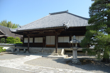Fototapeta premium 聖衆来迎寺 本堂 滋賀県大津市比叡辻